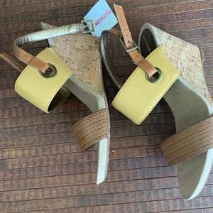 Wedge Strappy Sandals - Anne Klein
